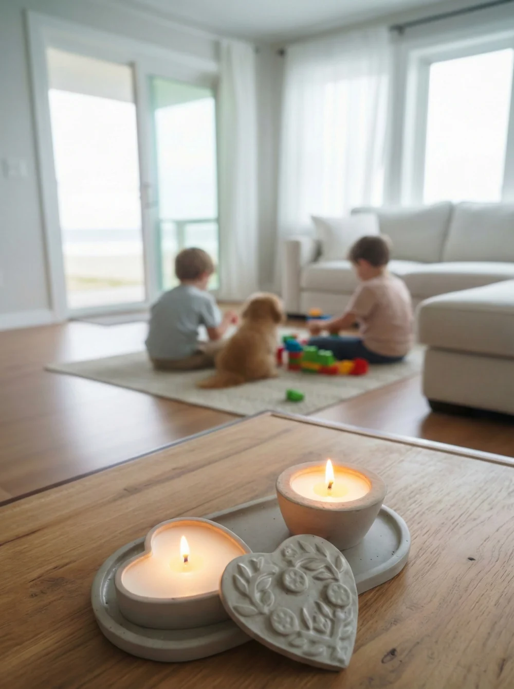 Set Vela Citronella Interior Repelente Caramelera