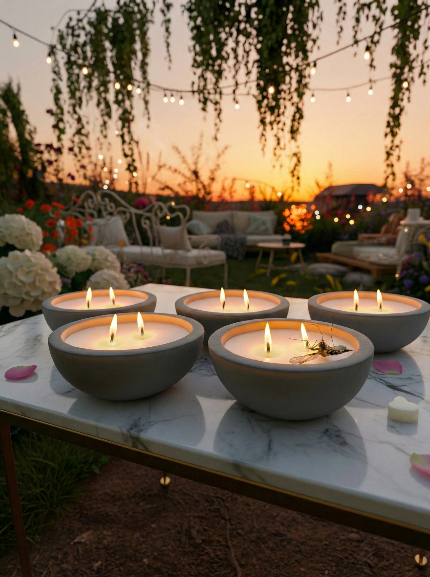 Pack X5 Protección Total Vela Repelente Ideal Quinchos equilibrium meditaciones