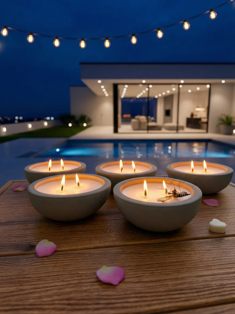 Pack X5 Protección Total Vela Repelente Ideal Quinchos