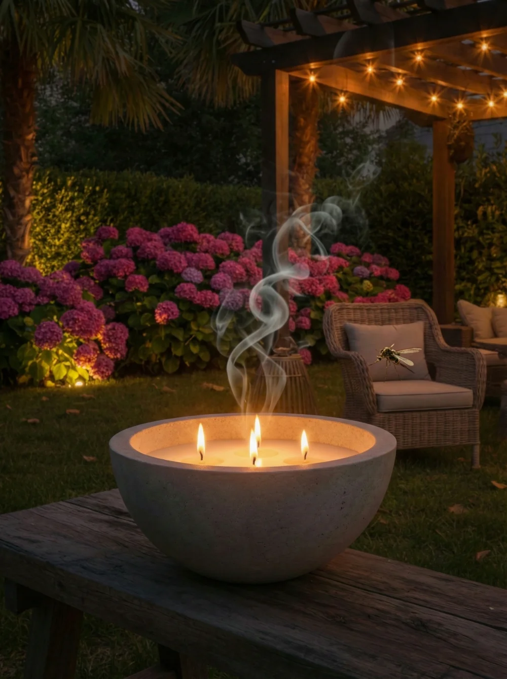 Velas Aromáticas Repelente Exterior