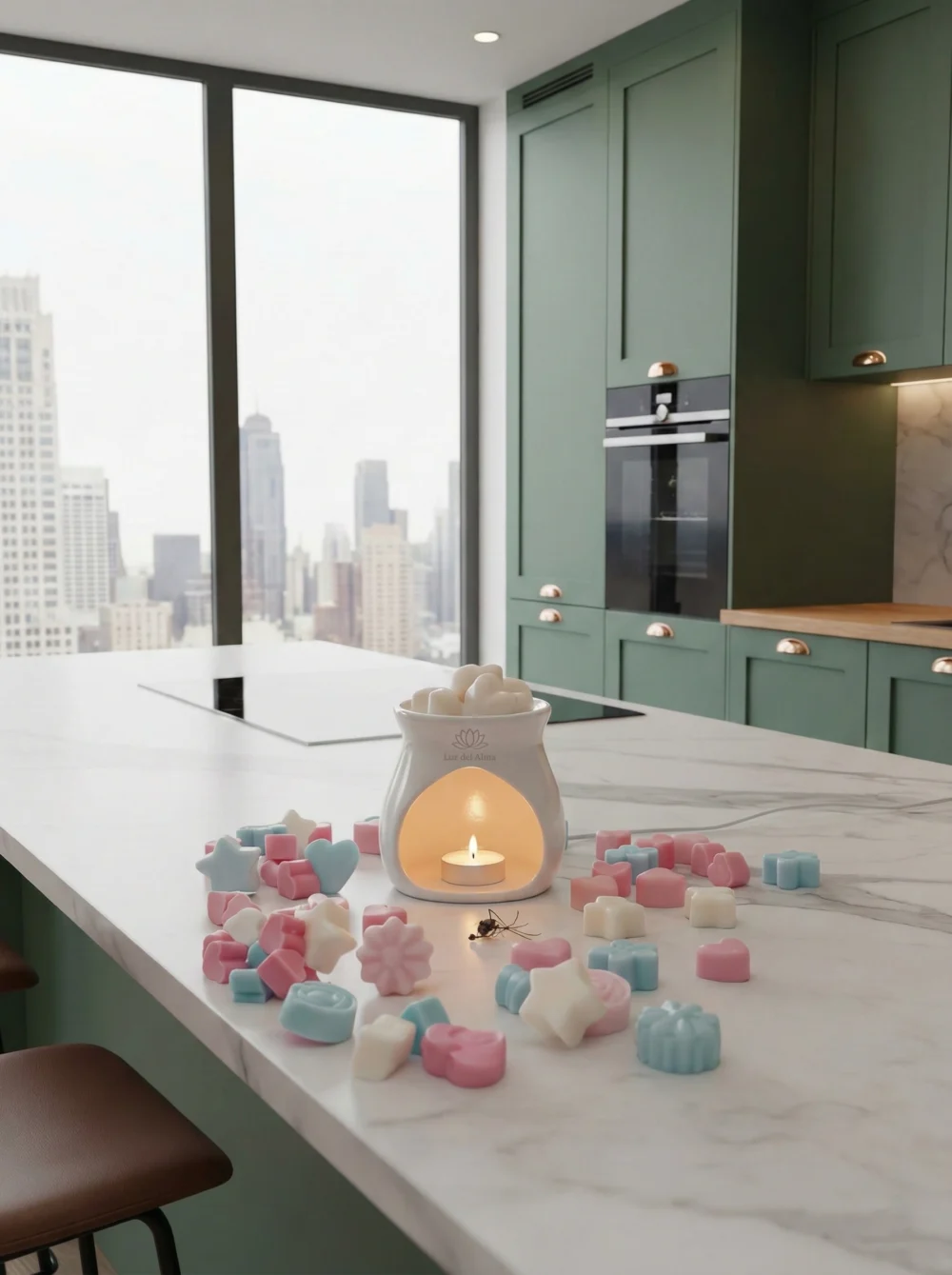 Citronella Wats Melts Bomboncitos Repelentes + Hornito Cerám